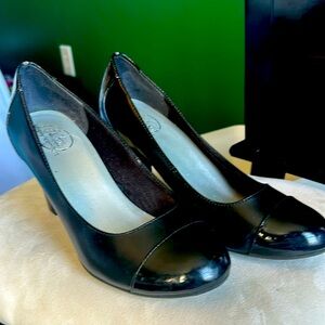 Black Chuky Heels